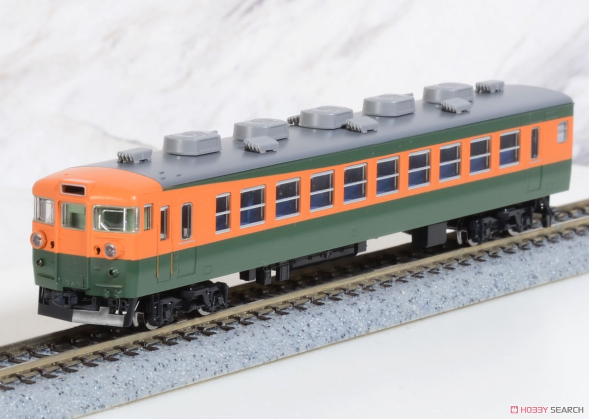 国鉄 165・167系電車 (冷改車・湘南色・宮原電車区) 基本セット (基本・4両セット) (鉄道模型) 商品画像3