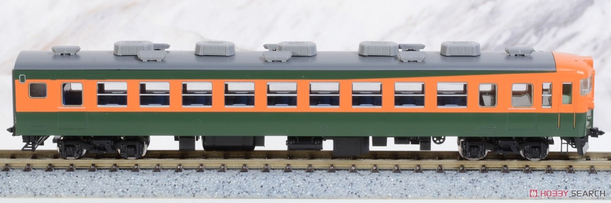 国鉄 165・167系電車 (冷改車・湘南色・宮原電車区) 基本セット (基本・4両セット) (鉄道模型) 商品画像7
