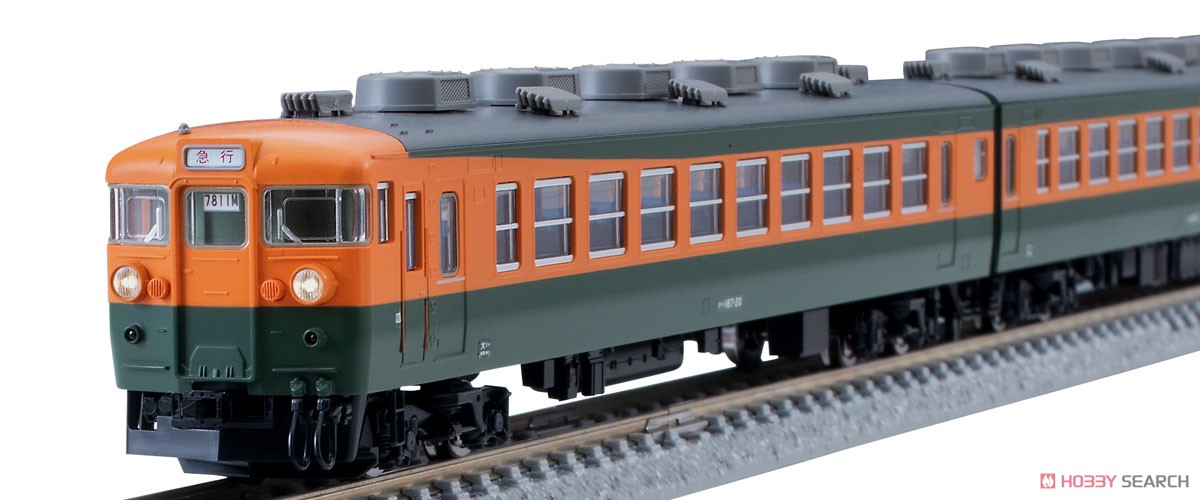 国鉄 165・167系電車 (冷改車・湘南色・宮原電車区) 基本セット (基本・4両セット) (鉄道模型) 商品画像8