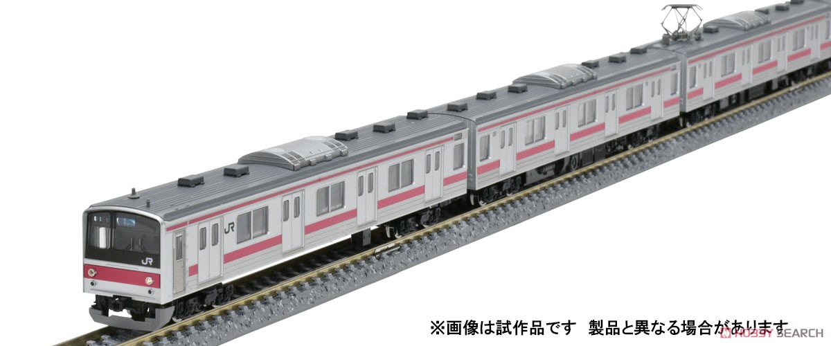 JR 205系 通勤電車 (前期車・京葉線) 基本セット (基本・5両セット) (鉄道模型) その他の画像1