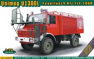 Unimog U1300L Feuerlosch Kfz TLF1000 (Plastic model)