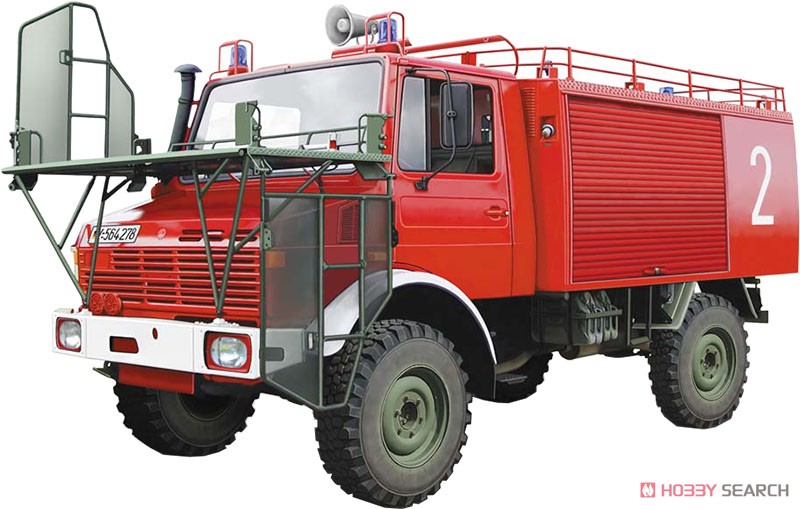 ウニモグ U1300L FlKfz TLF 1000 空港用化学消防車 (プラモデル) その他の画像13