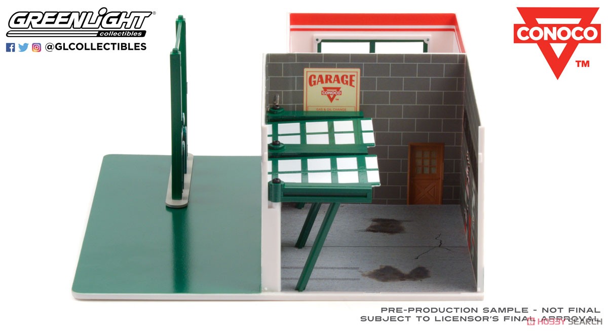 Mechanic`s Corner Series 8 - Vintage Gas Station - Conoco Continental Oil Company (Diecast Car) Item picture2