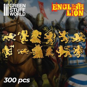 真ちゅう製英国風獅子紋章セット (工具)