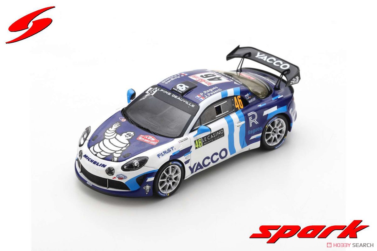 Alpine A110 Rally RGT No.46 Rally Monte Carlo 2021 P.Ragues - J.Pesenti (ミニカー) 商品画像1