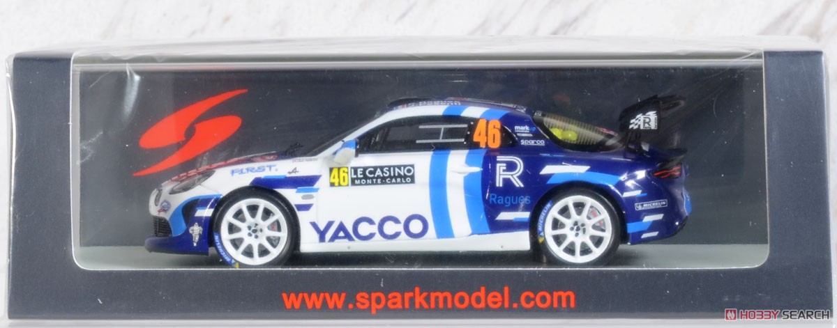 Alpine A110 Rally RGT No.46 Rally Monte Carlo 2021 Pierre Ragues - Julien Pesenti (Diecast Car) Package1