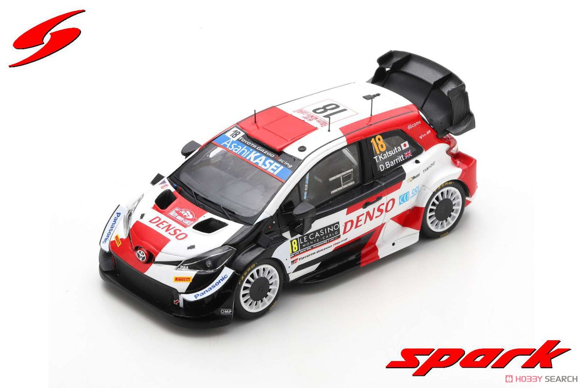 TOYOTA Yaris WRC TOYOTA Gazoo Racing WRT No.18 Rally Monte Carlo 2021 T.Katsuta - D.Barritt (ミニカー) 商品画像1