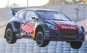 Peugeot 208 WRX No.1 Team Hansen Winner Race 7 World RX Spain 2020 Timmy Hansen (ミニカー)