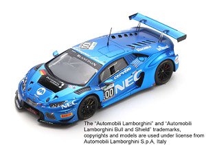 Lamborghini Huracan GT3 No.100 Attempto Racing 24H Spa 2016 (ミニカー)