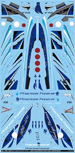 航空自衛隊 F-4EJ改 ファントムII 「ファントム・フォーエヴァー」 (デカール)