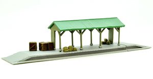 建物コレクション 022-4 駅C4 ～低いホーム 荷物・貨物用～ (鉄道模型)