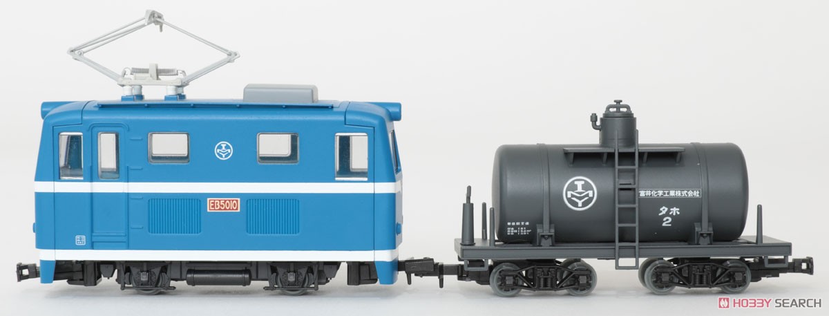鉄道コレクション ナローゲージ80 猫屋線直通用路面電気機関車＋タンク貨車 2両セット (2両セット) (鉄道模型) 商品画像1