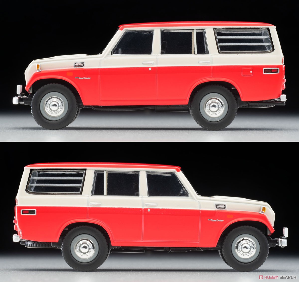 TLV-104c Land Cruiser FJ56V (White/Red) (Diecast Car) Item picture2