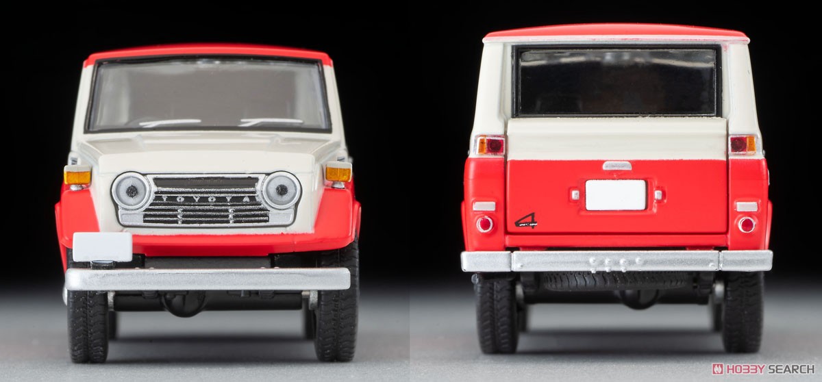 TLV-104c Land Cruiser FJ56V (White/Red) (Diecast Car) Item picture3