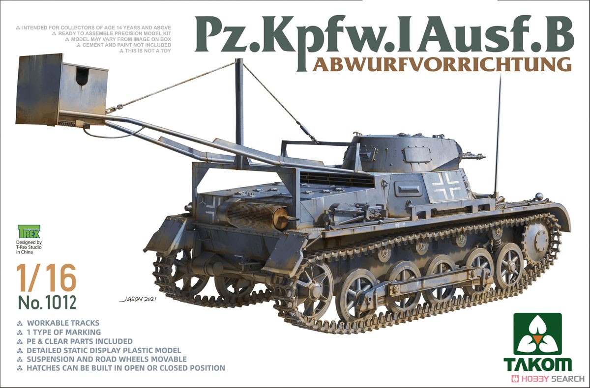Pz.Kpfw.I Ausf.B Abwurfvorrichtung (Plastic model) Package1