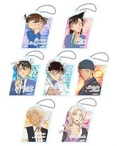 Detective Conan Style Up Series Acrylic Key Chain (Set of 7) (Anime Toy)