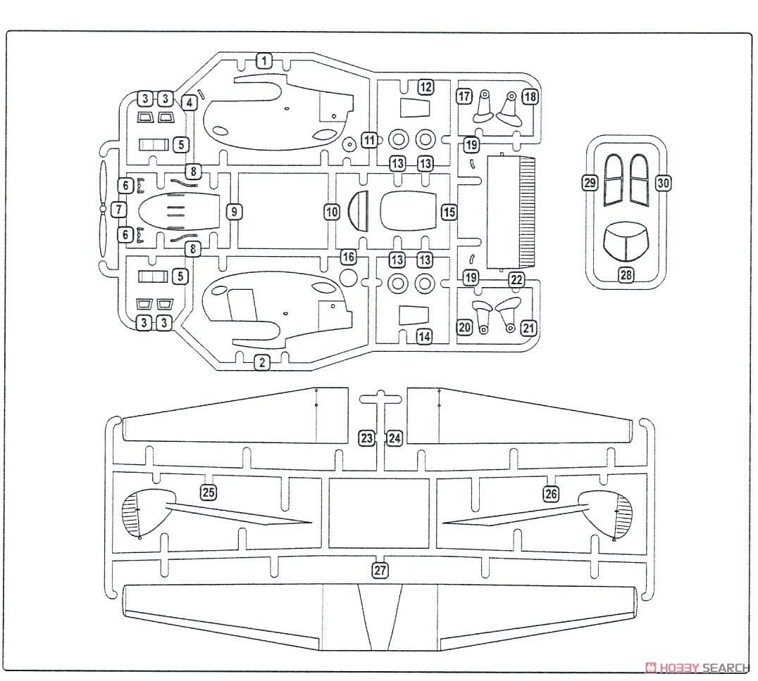 Stout Skycar II (Plastic model) 設計図3