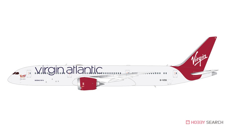 787-9 Virgin Atlantic Airways G-VZIG (完成品飛行機) その他の画像1