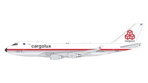 747-400ERF カーゴルクス レトロカラー LX-NCL (完成品飛行機)