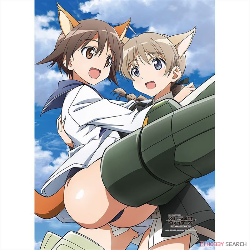 [501st Joint Fighter Wing Strike Witches: Road to Berlin] B2 Tapestry (Yoshika Miyafuji & Lynette Bishop) (Anime Toy) Item picture1