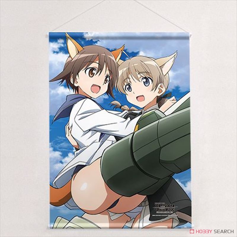 [501st Joint Fighter Wing Strike Witches: Road to Berlin] B2 Tapestry (Yoshika Miyafuji & Lynette Bishop) (Anime Toy) Item picture2