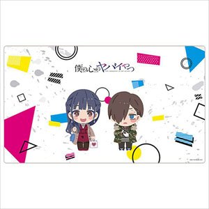 [The Dangers in My Heart.] Rubber Mat (Kyotaro Ichikawa & Anna Yamada/Shibuya Date) (Card Supplies)