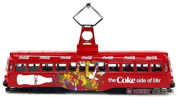 (OO) コカ・コーラ シングルデッカー トラム `Coke Side of Life` (鉄道模型) 商品画像1