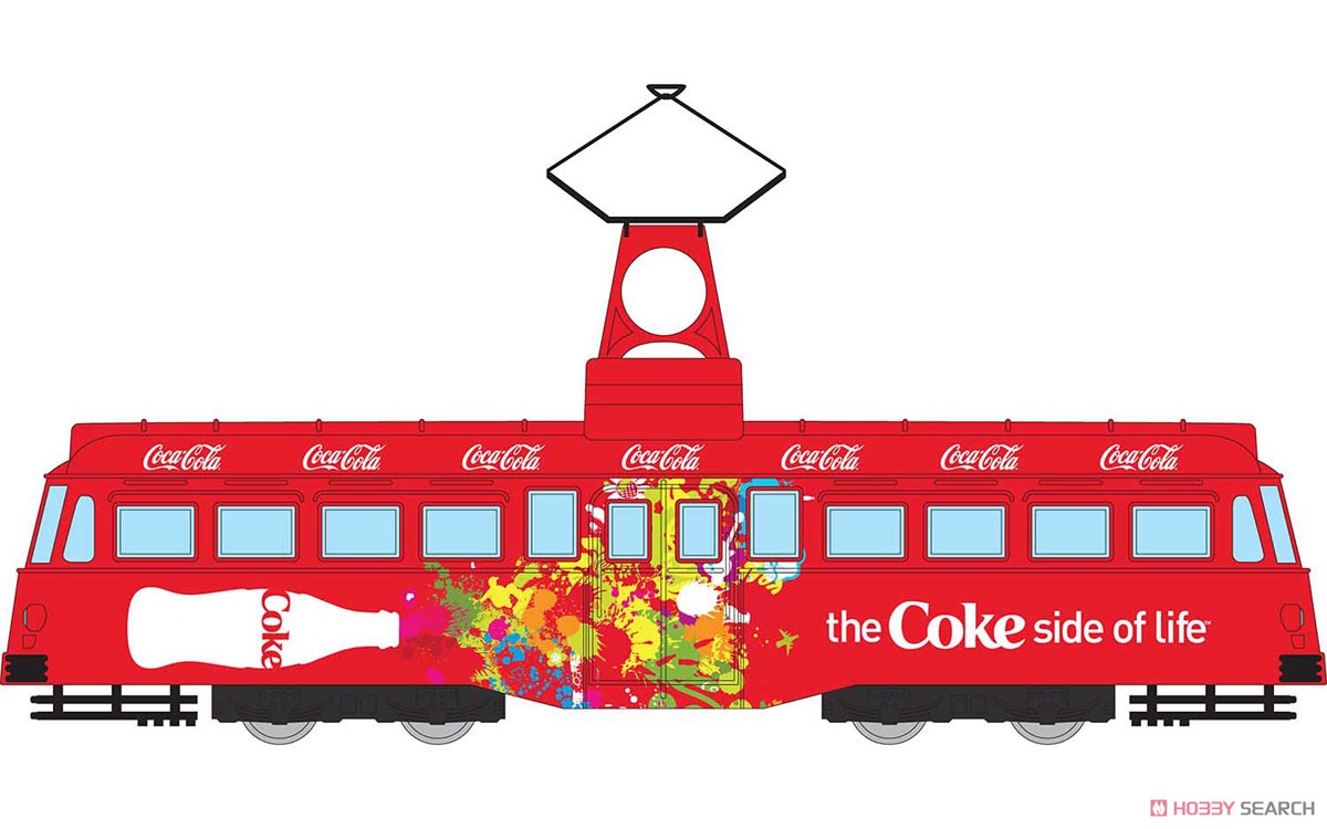 (OO) コカ・コーラ シングルデッカー トラム `Coke Side of Life` (鉄道模型) その他の画像1