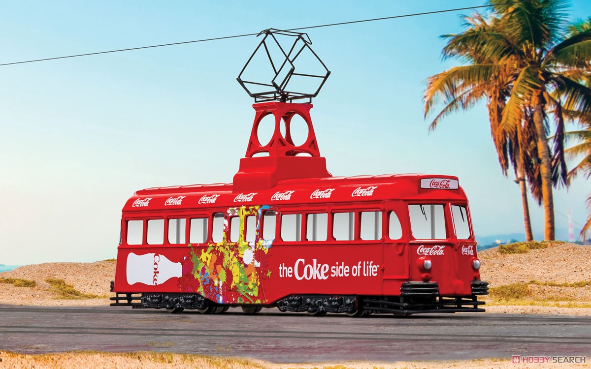 (OO) コカ・コーラ シングルデッカー トラム `Coke Side of Life` (鉄道模型) その他の画像2