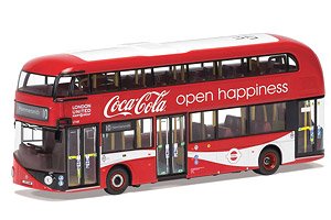 (OO) Wrightbus New Routemaster, London United, LTZ 1148, Route 10 Hammersmith, Coca Cola (Model Train)