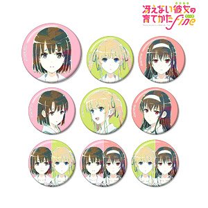 Saekano: How to Raise a Boring Girlfriend Fine Trading Ani-Art Can Badge (Set of 9) (Anime Toy)
