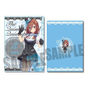 Clear File w/3 Pockets The Quintessential Quintuplets Season 2 Miku Nakano Magician Ver. (Anime Toy)