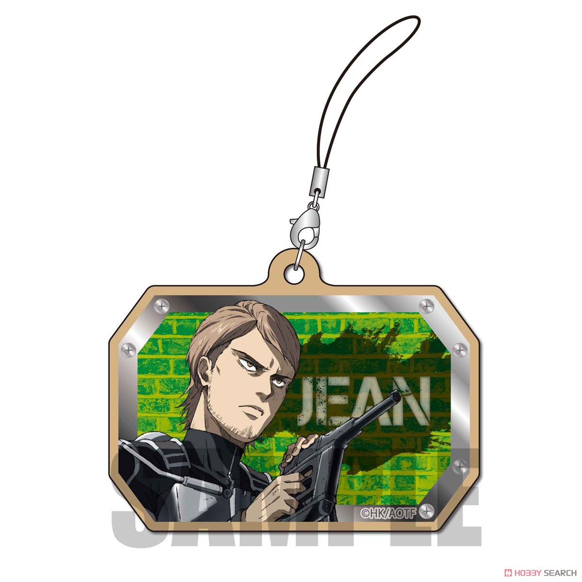 Wooden Tag Strap Attack on Titan Jean Kirstein (Anime Toy) Item picture1