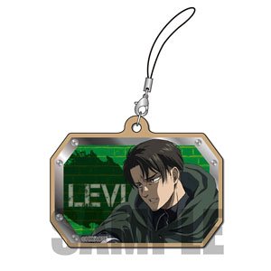 Wooden Tag Strap Attack on Titan Levi (Anime Toy)