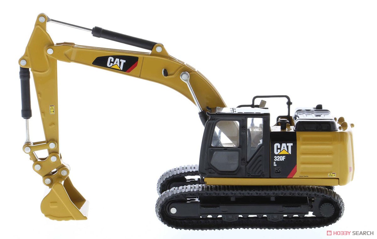 Cat 320FL Hydraulic Excavator with 5 New Work Tools (Diecast Car) Item picture13