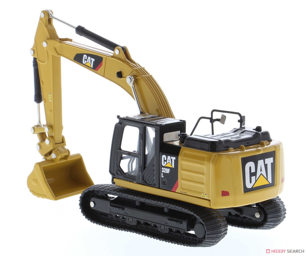 Cat 320FL Hydraulic Excavator with 5 New Work Tools (Diecast Car) Item picture14