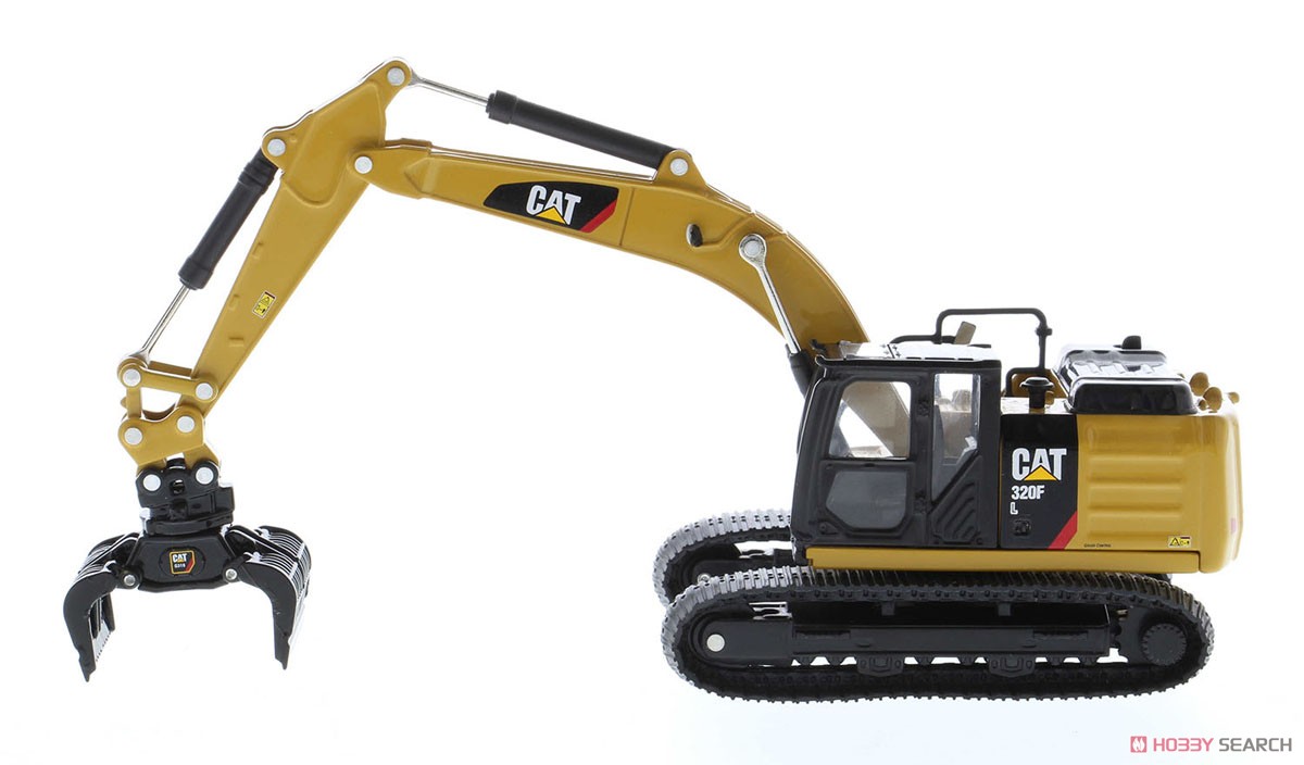 Cat 320FL Hydraulic Excavator with 5 New Work Tools (Diecast Car) Item picture15
