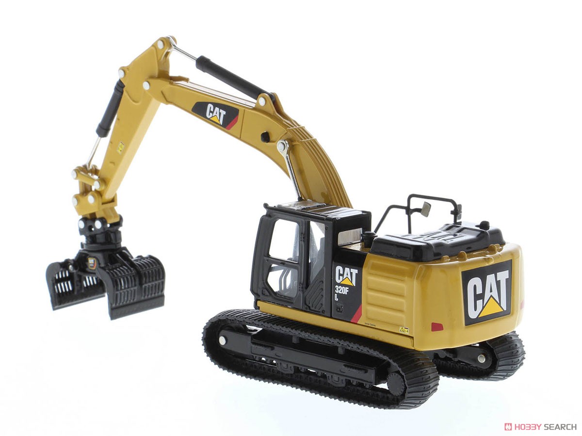 Cat 320FL Hydraulic Excavator with 5 New Work Tools (Diecast Car) Item picture16