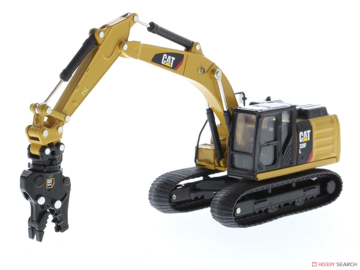 Cat 320FL Hydraulic Excavator with 5 New Work Tools (Diecast Car) Item picture2