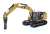 Cat 320FL Hydraulic Excavator with 5 New Work Tools (Diecast Car) Item picture3
