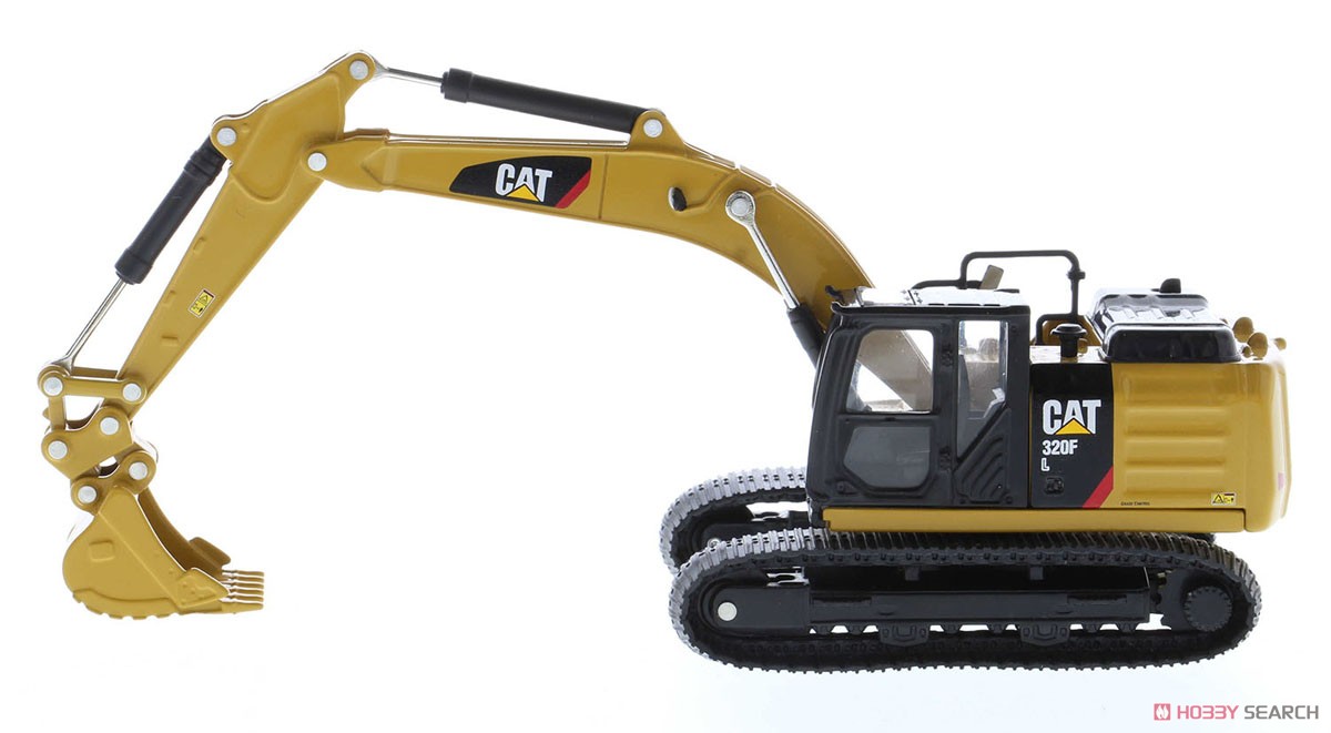 Cat 320FL Hydraulic Excavator with 5 New Work Tools (Diecast Car) Item picture6