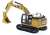 Cat 320FL Hydraulic Excavator with 5 New Work Tools (Diecast Car) Item picture7
