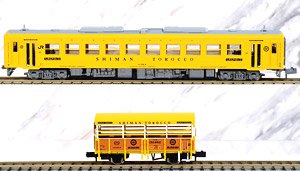 キハ54 + トラ45000 しまんトロッコ号 スカート増設 2両セット (2両セット) (鉄道模型)
