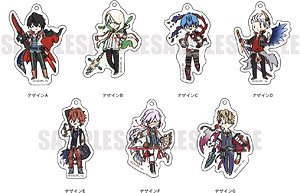 [Shironeko Project] Acrylic Key Ring PlayP-A (A-G) (Set of 7) (Anime Toy)