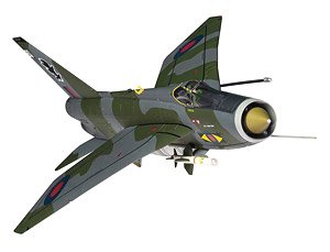 イングリッシュ エレクトリック ライトニング F6 XS904 BQ イギリス空軍 第11飛行隊 ビンブルック 1987 ラスト ライトニング ショー (完成品飛行機)