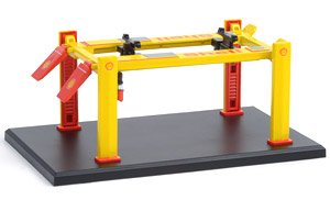 Auto Body Shop - Four-Post Lifts Series 1 - Shell Oil (ミニカー)