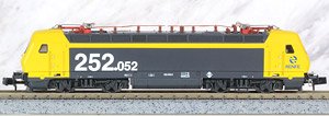 RENFE, 252 Electric Locomotive in yellow and black livery, ep.V (Model Train)