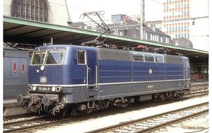 DB, electric loco class 181.2, blue livery, period IV ★外国形モデル (鉄道模型)