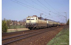 DB, Electric Loco Class 181.2, blue/beige livery, Period IV (Model Train)