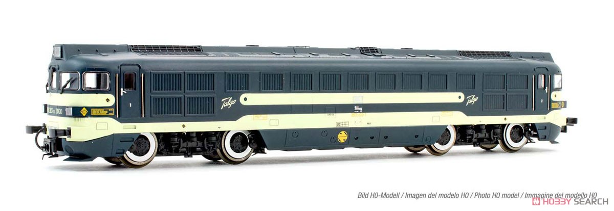 RENFE, Talgo diesel Locomotive 353-003 `Virgen del Yugo`, blue/beige livery, Period IV (Model Train) Other picture1